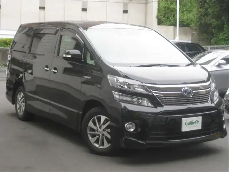 カタログ画像：ヴェルファイアハイブリッド（VELLFIRE HYBRID） ハイブリッドＺＲ プレミアムシートエディション 2012年9月 DAA-ATH20W 2400cc ブラック 燃費16.2km / l メイン