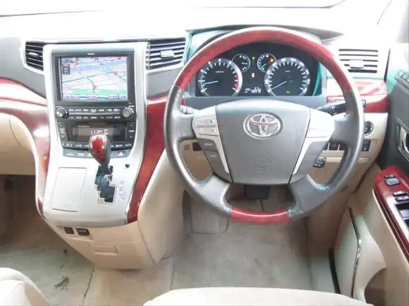 カタログ画像：アルファード（ALPHARD） ３５０Ｓ Ｃパッケージ 2008年5月 DBA-GGH25W 3500cc ゴールドパールクリスタルシャイン 燃費9.1km / l  内装