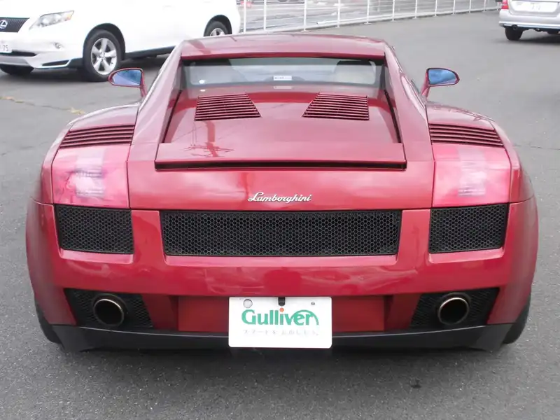 10024672 | カタログ画像：ガヤルド（GALLARDO） ベースグレード 2004年4月 GH-JFGE11 5000cc ロッソ・メティス（ボルドー） バック