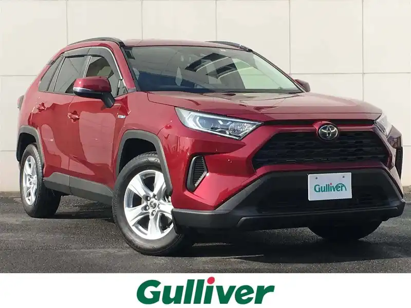 カタログ画像：ＲＡＶ４（RAV4） ハイブリッドＸ 2019年10月 6AA-AXAH54 2500cc センシュアルレッドマイカ 燃費20.6km / l メイン（その他）