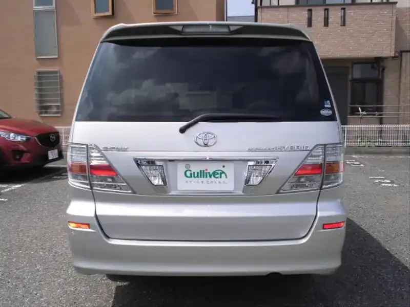 10016443 | カタログ画像：アルファードハイブリッド（ALPHARD HYBRID） ベースグレード 2004年2月 CAA-ATH10W 2400cc ライトパープルメタリック バック