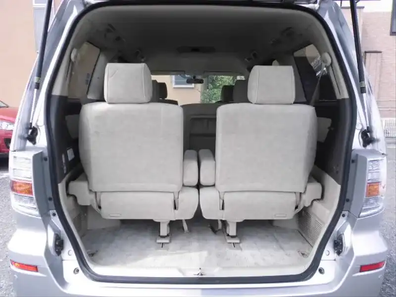 カタログ画像：アルファードハイブリッド（ALPHARD HYBRID） ベースグレード 2004年2月 CAA-ATH10W 2400cc ライトパープルメタリック 燃費17.2km / l  内装