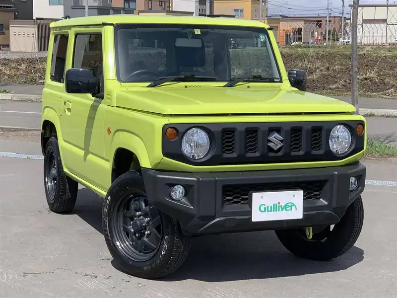 カタログ画像：ジムニー（JIMNY） ＸＬ 2019年10月 3BA-JB64W 660cc キネティックイエローorシフォンアイボリーメタリック 燃費13.2km / l メイン（その他）