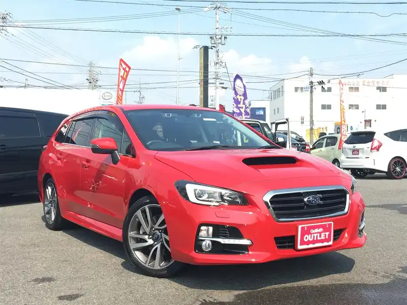 カタログ画像：レヴォーグ（LEVORG） １．６ＧＴ 2014年6月 DBA-VM4 1600cc ライトニングレッド 燃費17.4km / l メイン（その他）