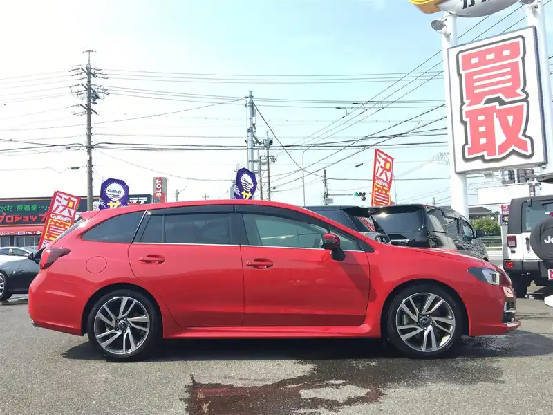 カタログ画像：レヴォーグ（LEVORG） １．６ＧＴ－Ｓアイサイト 2014年6月 DBA-VM4 1600cc ライトニングレッド 燃費16.0km / l 外装