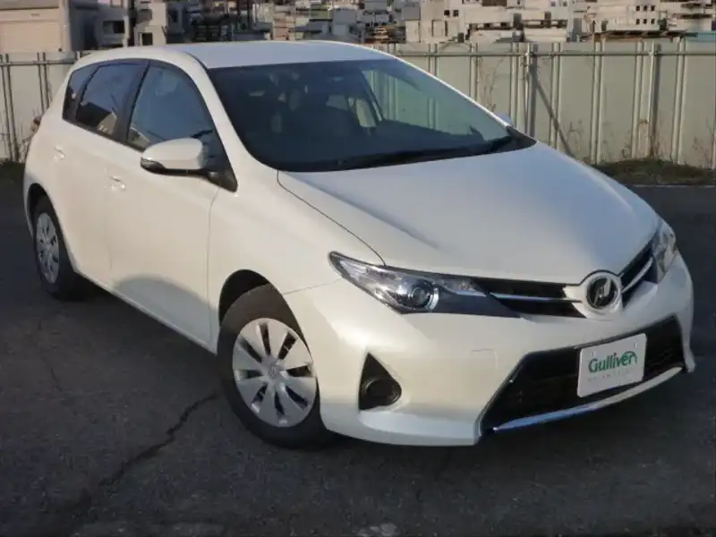 カタログ画像：オーリス（AURIS） １５０Ｘ 2014年4月 DBA-NZE181H 1500cc ホワイトパールクリスタルシャイン 燃費18.2km / l メイン（その他）