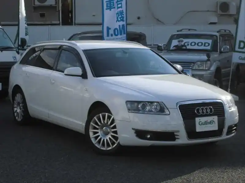 カタログ画像：Ａ６アバント（A6 AVANT） ２．４ラグジュアリーライン 2007年3月 GH-4FBDW 2400cc アイビスホワイト 燃費9.5km / l  メイン