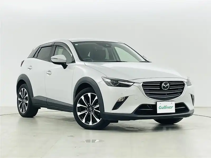 カタログ画像：ＣＸ－３（CX-3） ２０Ｓ プロアクティブ Ｓパッケージ 2020年6月 6BA-DKEAW 2000cc スノーフレイクホワイトパールマイカ 燃費15.2km / l メイン（その他）