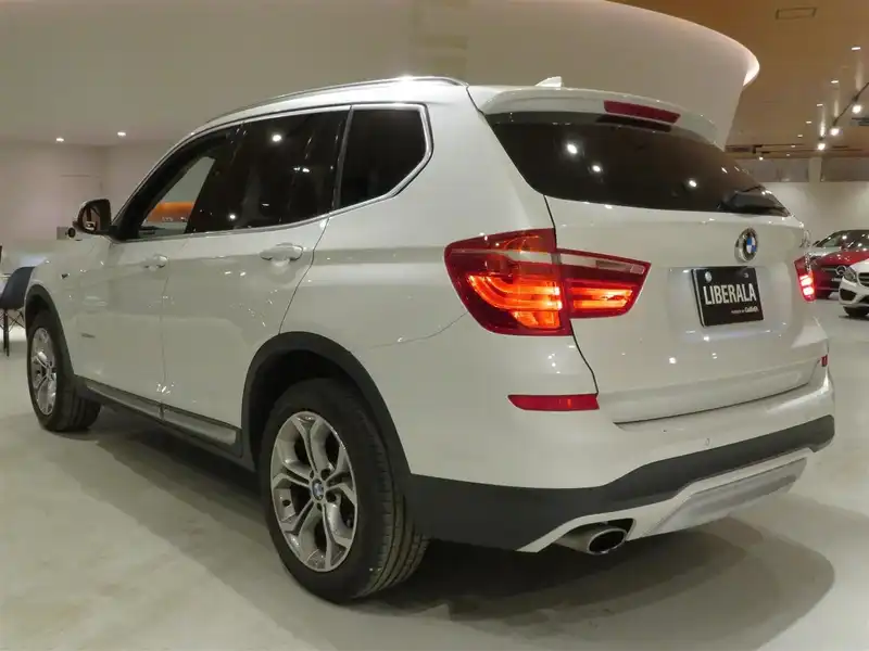 カタログ画像：Ｘ３（X3） ｘＤｒｉｖｅ ２０ｄ 2016年10月 LDA-WY20 2000cc アルピン・ホワイトⅢ（ソリッド・カラー） 燃費18.6km / l バック