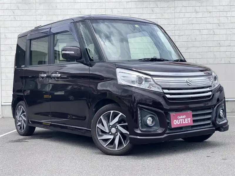中古車 スズキ スペーシアカスタム SDナビ!フルセグ!全方位モニター