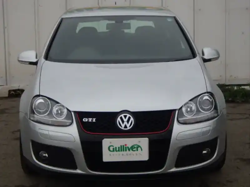 カタログ画像：ゴルフ（GOLF） ＧＴＩ 2008年1月 ABA-1KAXX 2000cc リフレックスシルバーメタリック 燃費12.6km / l  フロント