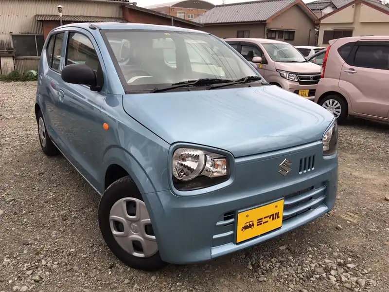 カタログ画像：アルト（ALTO） Ｌ（スズキセーフティサポート装着車） 2018年12月 DBA-HA36S 660cc フィズブルーパールメタリック 燃費37.0km / l メイン（その他）