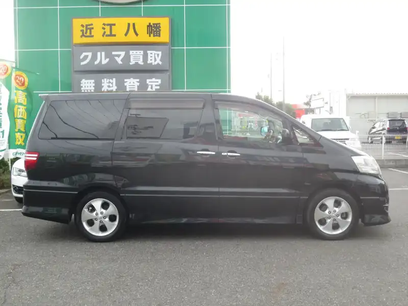 カタログ画像：アルファードＧ（ALPHARD G） ＡＳ プライムセレクション 2006年8月 DBA-ANH10W 2400cc ブラックマイカ 燃費9.7km / l  外装