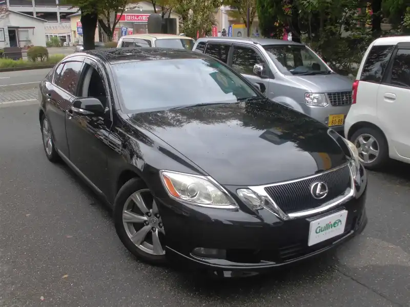 カタログ画像：ＧＳ（GS） ＧＳ３５０ 特別仕様車 パッショネイトブラックインテリア 2008年4月 DBA-GRS196 3500cc ブラック 燃費9.6km / l  メイン