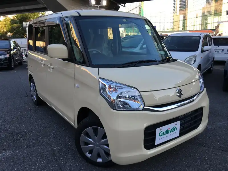 カタログ画像：スペーシア（SPACIA） Ｇ 2015年5月 DAA-MK42S 660cc シフォンアイボリーメタリック 燃費29.0km / l メイン（その他）