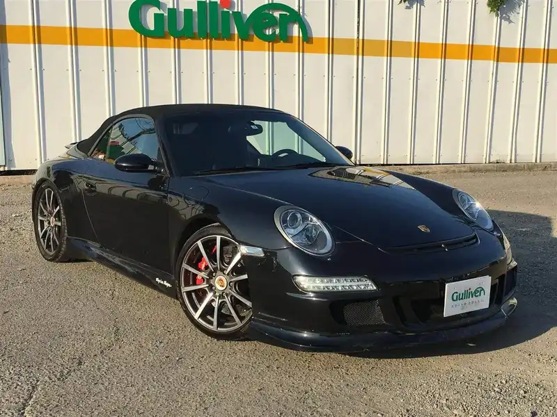 カタログ画像：９１１（911） ９１１カレラ カブリオレ 2006年8月 GH-99705K 3600cc ブラック メイン