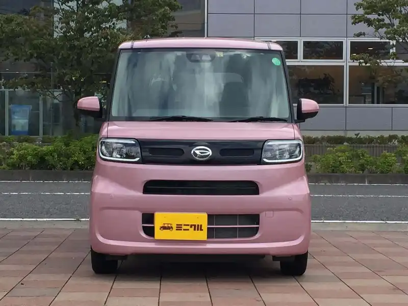 カタログ画像：タント（TANTO） Ｘ 2021年9月 6BA-LA660S 660cc ブルーミングピンクメタリック 燃費20.0km / l フロント