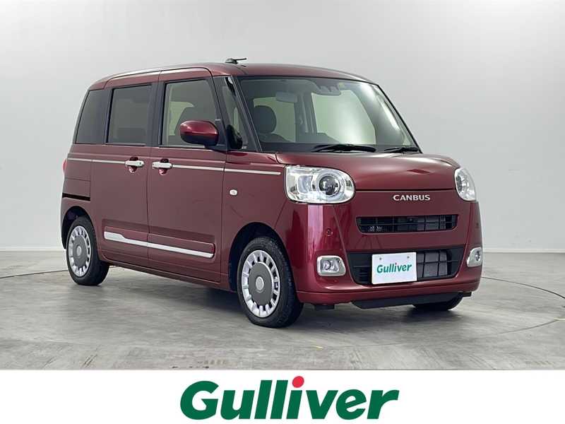 カタログ画像：ムーヴキャンバス（MOVE CANBUS） セオリーＧターボ 2022年7月 5BA-LA860S 660cc ファイアークォーツレッドメタリック 燃費20.9km / l メイン（その他）