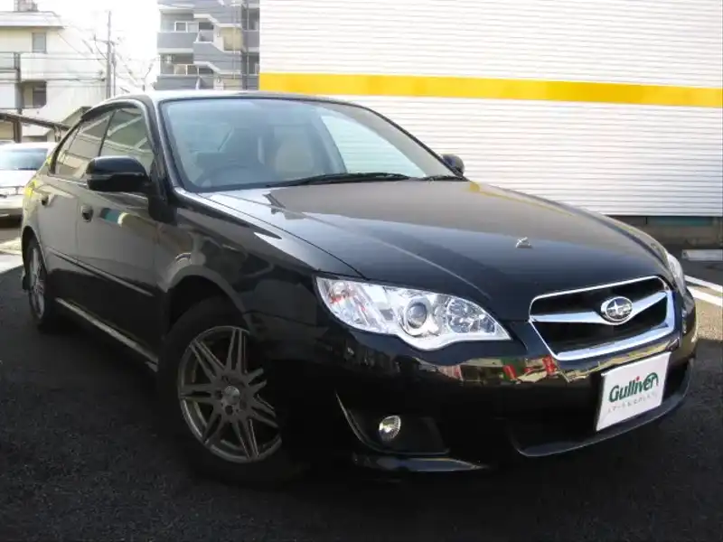 カタログ画像：レガシィＢ４（LEGACY B4） ２．０ｉ 2007年5月 CBA-BL5 2000cc オブシディアンブラック・パール 燃費14.0km / l  メイン