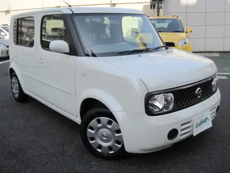 カタログ画像：キューブキュービック（CUBE CUBIC） １４Ｓ 2007年1月 DBA-BGZ11 1400cc ホワイトパール（３Ｐ） 燃費16.0km / l  メイン（その他）