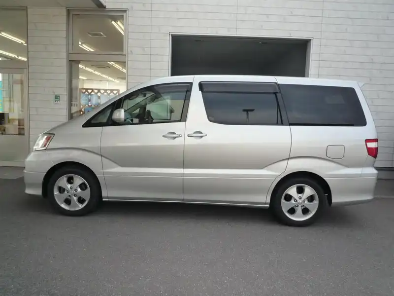 10021500 | カタログ画像：アルファードＧ（ALPHARD G） ＡＸ トレゾア・アルカンターラバージョン 2004年6月 CBA-ANH10W 2400cc シルバーメタリック 外装