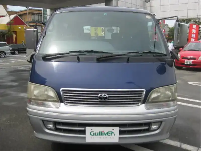 カタログ画像：ハイエースワゴン（HIACE WAGON） クラブフィールド 1996年8月 KD-KZH100G 3000cc アトランティックブルートーニング フロント