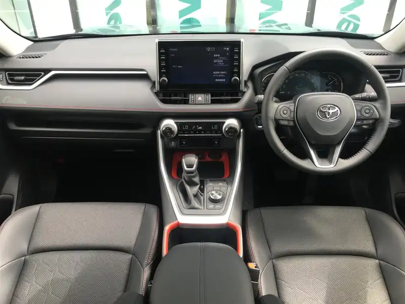 カタログ画像：ＲＡＶ４（RAV4） アドベンチャー オフロードパッケージ 2021年12月 6BA-MXAA54 2000cc グレーメタリック 燃費15.2km / l 内装