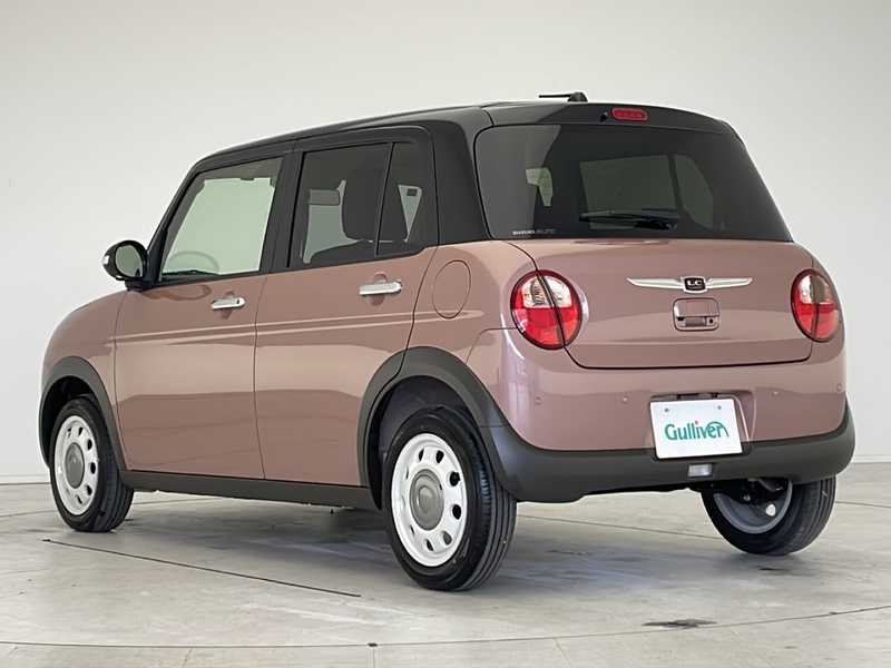 カタログ画像：アルトラパンＬＣ（ALTO LAPIN LC） Ｘ 2022年6月 5BA-HE33S 660cc テラコッタピンクメタリック アーバンブラウン2トーンルーフ 燃費26.2km / l 外装