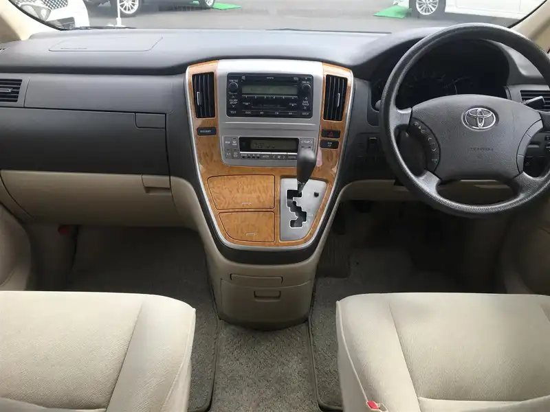 カタログ画像：アルファードＧ（ALPHARD G） ＭＸ Ｌエディション 2007年6月 CBA-MNH15W 3000cc ホワイトパールクリスタルシャイン 燃費8.6km / l  内装