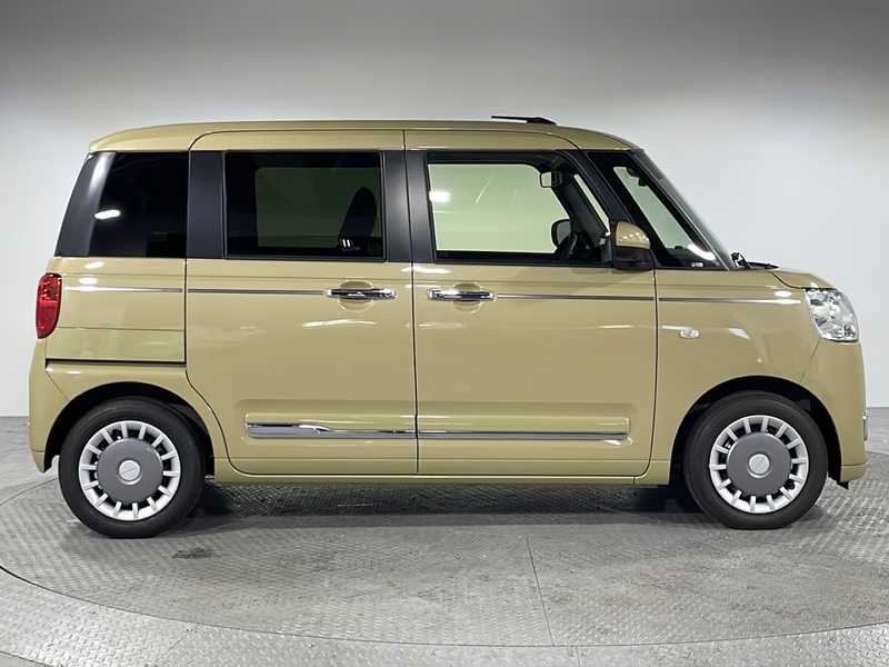 カタログ画像：ムーヴキャンバス（MOVE CANBUS） セオリーＧ 2022年7月 5BA-LA850S 660cc サンドベージュメタリック 燃費22.9km / l 外装