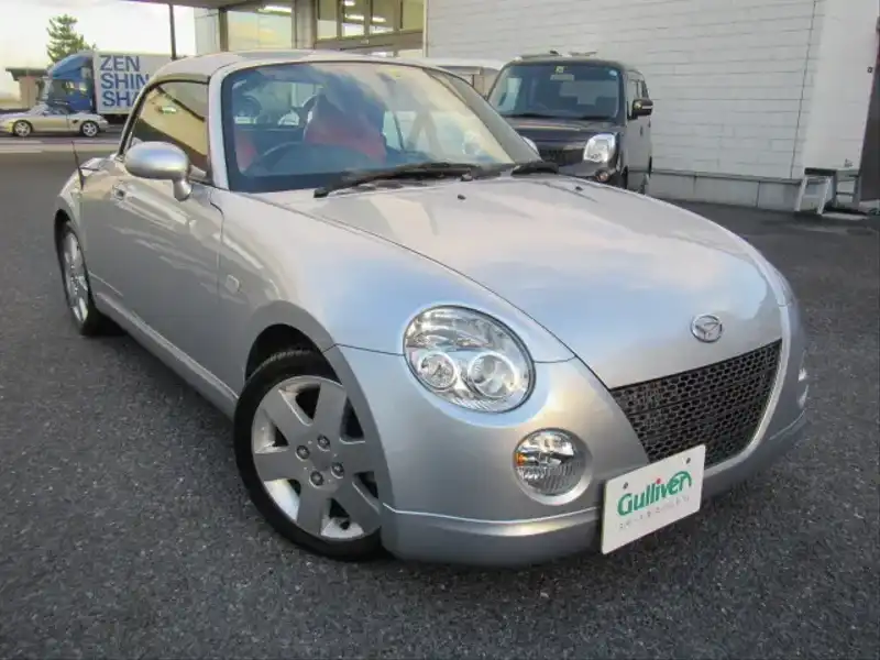 カタログ画像：コペン（COPEN） レザーパッケージ 2007年9月 ABA-L880K 660cc ＤＣ・ブライトシルバーメタリック 燃費15.2km / l  メイン（その他）