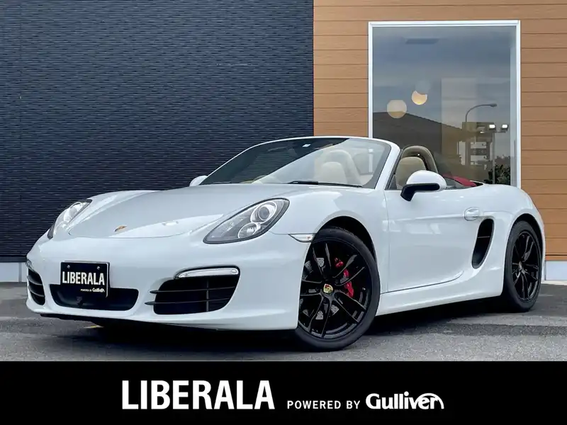 カタログ画像：ボクスター（BOXSTER） ボクスターＳ 2015年4月 ABA-981MA123 3400cc ホワイト メイン（その他）