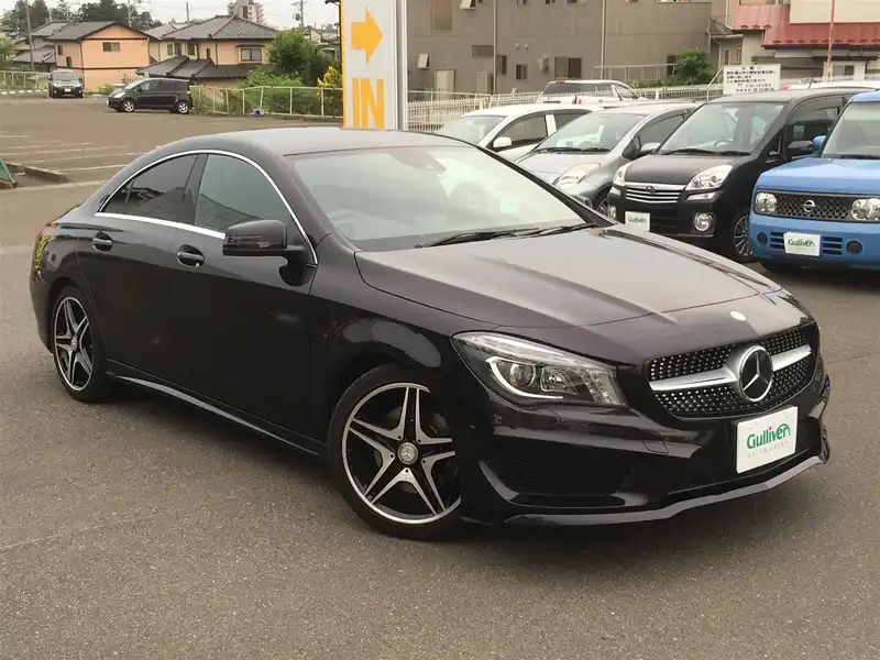 カタログ画像：ＣＬＡクラス（CLA-CLASS） ＣＬＡ２５０ ４マチック 2015年4月 DBA-117346 2000cc コスモスブラック（Ｍ）orノーザンライツブラック（Ｍ） 燃費14.0km / l メイン（その他）