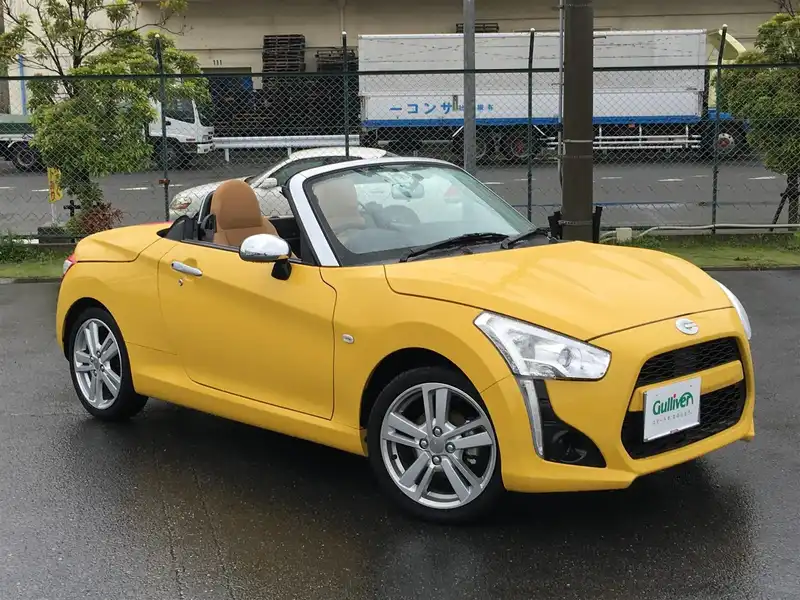 カタログ画像：コペン（COPEN） ローブ 2014年6月 DBA-LA400K 660cc ジョーヌイエロー 燃費22.2km / l 外装