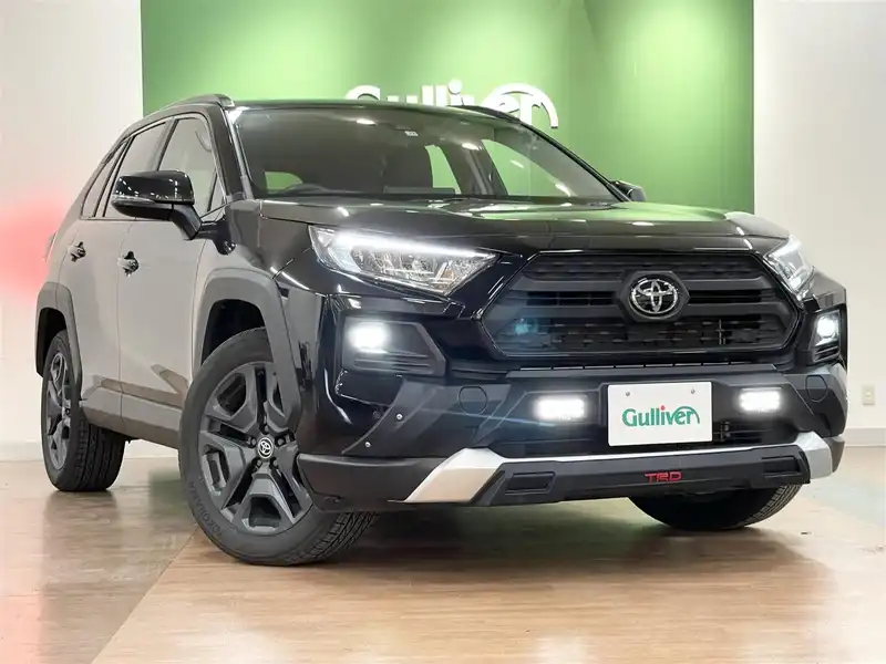 カタログ画像：ＲＡＶ４（RAV4） アドベンチャー 2021年12月 6BA-MXAA54 2000cc アティチュードブラックマイカ 燃費15.2km / l メイン（その他）