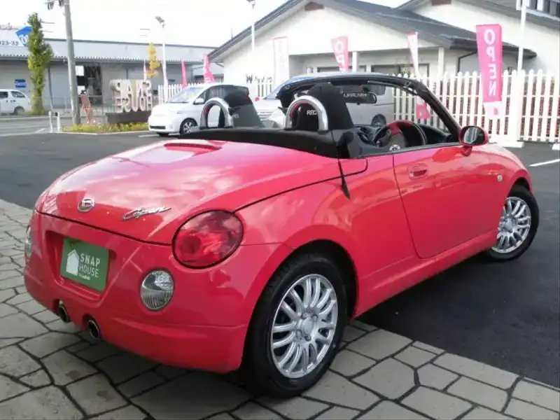 10021343 | カタログ画像：コペン（COPEN） ２ｎｄアニバーサリーエディション 2004年6月 ABA-L880K 660cc ＤＣ・シャイニングレッド バック