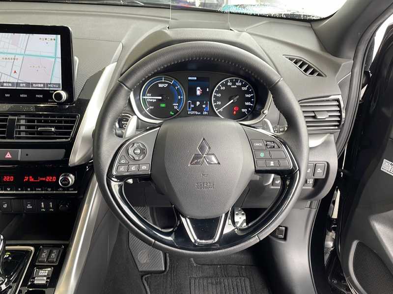 カタログ画像：エクリプスクロスＰＨＥＶ（ECLIPSE CROSS PHEV） ブラックエディション 2023年12月 5LA-GL3W 2400cc ブラックマイカ 燃費16.4km / l 内装