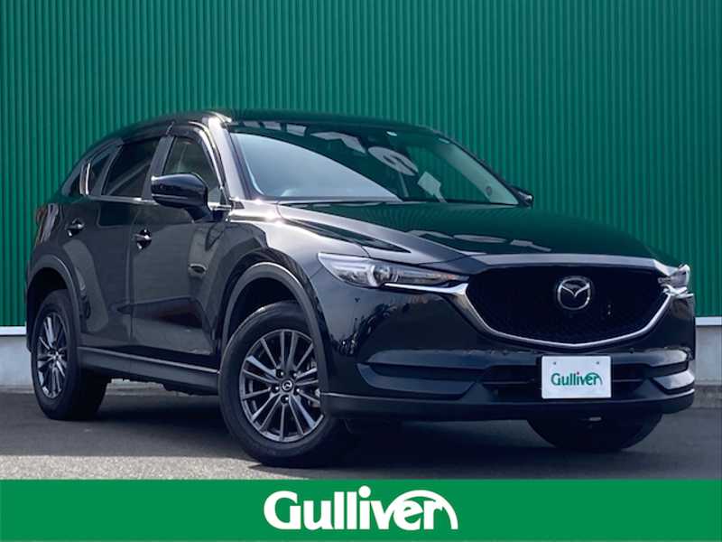 カタログ画像：ＣＸ－５（CX-5） ２０Ｓ 2020年12月 6BA-KFEP 2000cc ジェットブラックマイカ 燃費14.6km / l メイン