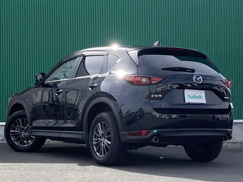 カタログ画像：ＣＸ－５（CX-5） ２０Ｓ 2020年12月 6BA-KFEP 2000cc ジェットブラックマイカ 燃費14.6km / l 外装