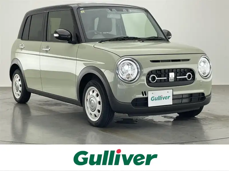 カタログ画像：アルトラパンＬＣ（ALTO LAPIN LC） Ｘ 2022年6月 5BA-HE33S 660cc トラッドカーキメタリック アーバンブラウン2トーンルーフorトラッドカーキメタリック ソフトベージュ2トーンルーフ 燃費26.2km / l メイン（その他）