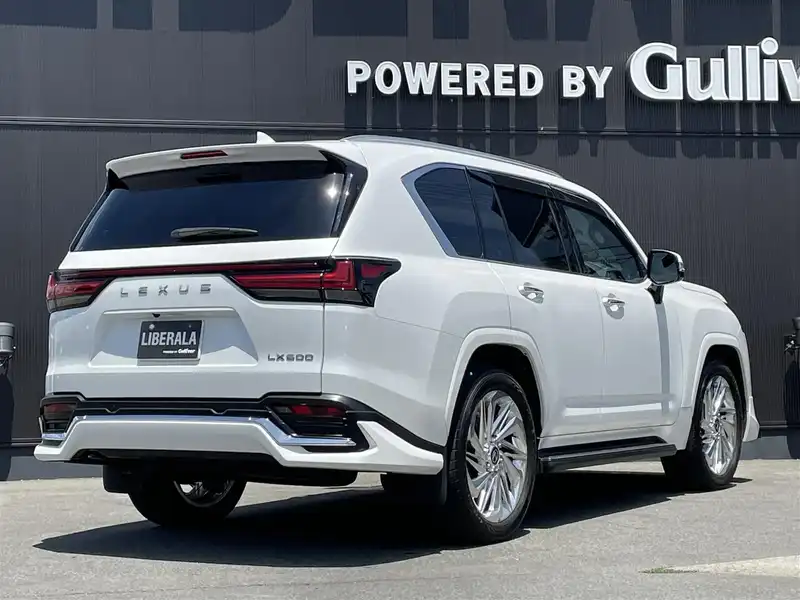 カタログ画像：ＬＸ（LX） ＬＸ６００ エグゼクティブ 2025年3月 3BA-VJA310W 3500cc ソニッククォーツ 燃費8.0km / l バック