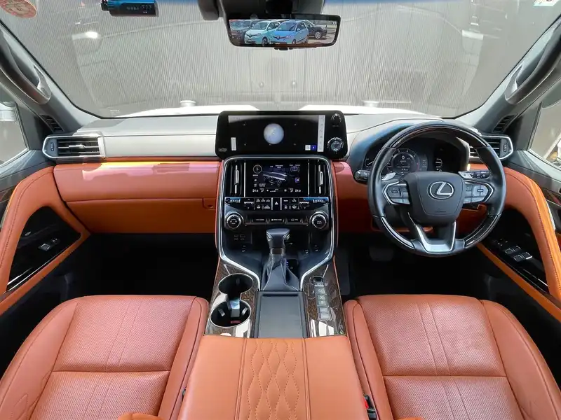 カタログ画像：ＬＸ（LX） ＬＸ６００ エグゼクティブ 2025年3月 3BA-VJA310W 3500cc ソニッククォーツ 燃費8.0km / l 内装