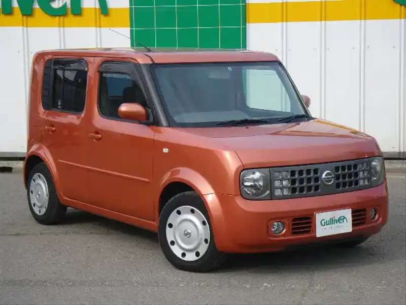 カタログ画像：キューブ（CUBE） ＳＸリミテッド 2004年8月 CBA-BZ11 1400cc ビーンズorパプリカオレンジ（Ｍ） 燃費17.2km / l  メイン