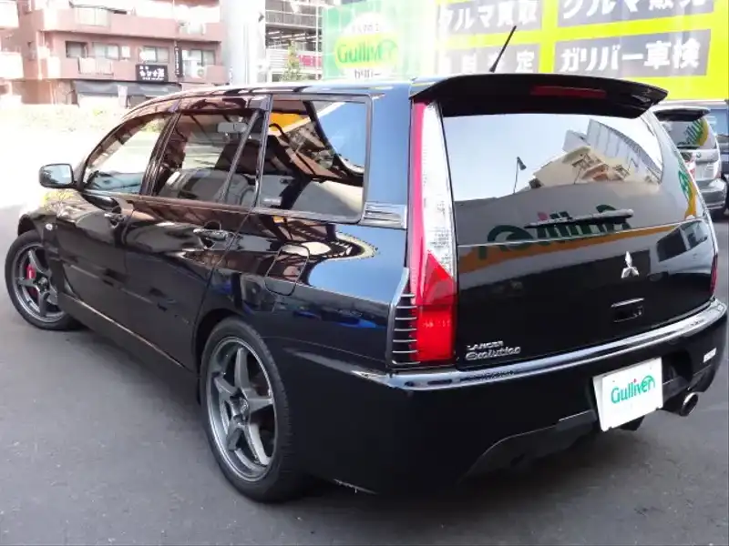カタログ画像：ランサー（LANCER） ＭＸツーリング 2005年12月 DBA-CS2A 1500cc ブラックマイカ バック