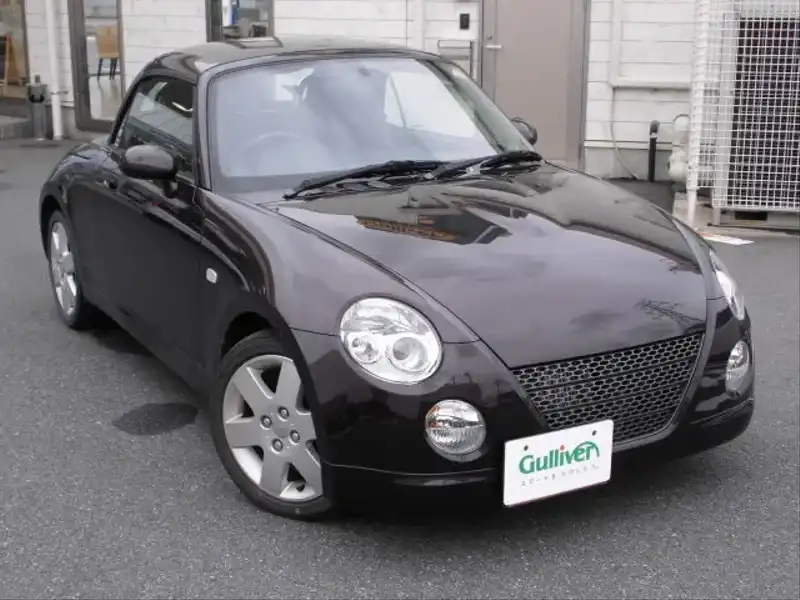 カタログ画像：コペン（COPEN） アクティブトップ 2010年8月 ABA-L880K 660cc ＤＣ・ブラックマイカメタリック 燃費15.2km / l  メイン（その他）