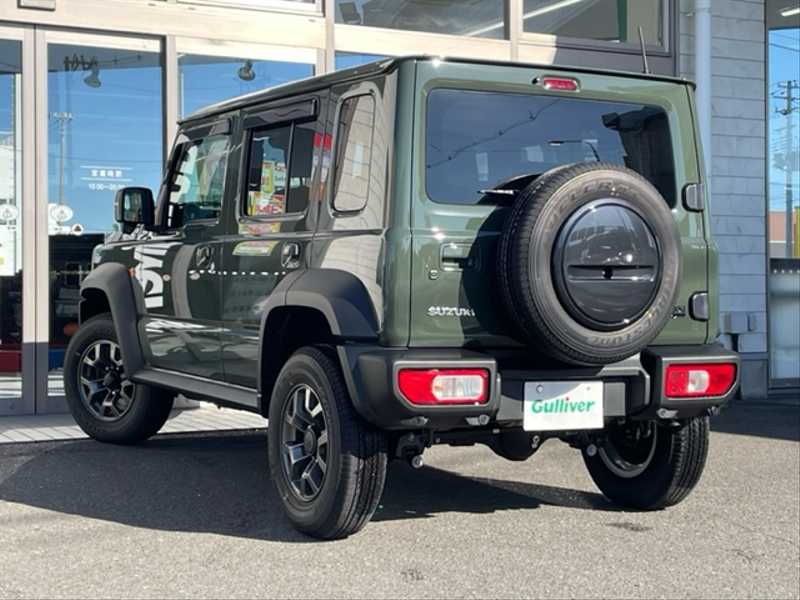 カタログ画像：ジムニーノマド（JIMNY NOMADE） ＦＣ 2025年4月 3BA-JC74W 1500cc ジャングルグリーン2 燃費13.6km / l 外装