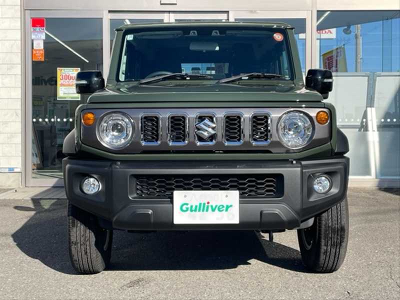 カタログ画像：ジムニーノマド（JIMNY NOMADE） ＦＣ 2025年4月 3BA-JC74W 1500cc ジャングルグリーン2 燃費13.6km / l 外装