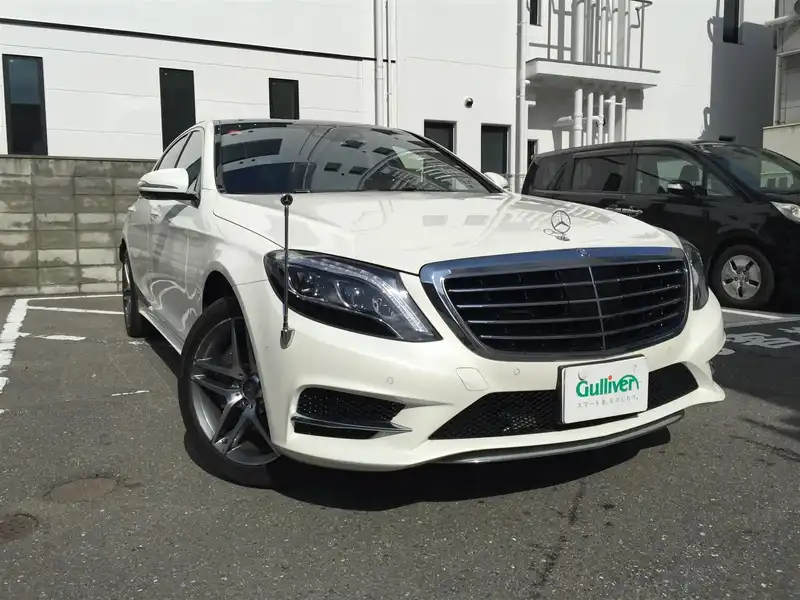 カタログ画像：Ｓクラス（S-CLASS） Ｓ５５０ロング 2014年6月 DBA-222182 4700cc ダイヤモンドホワイト（Ｍ） 燃費10.5km / l メイン