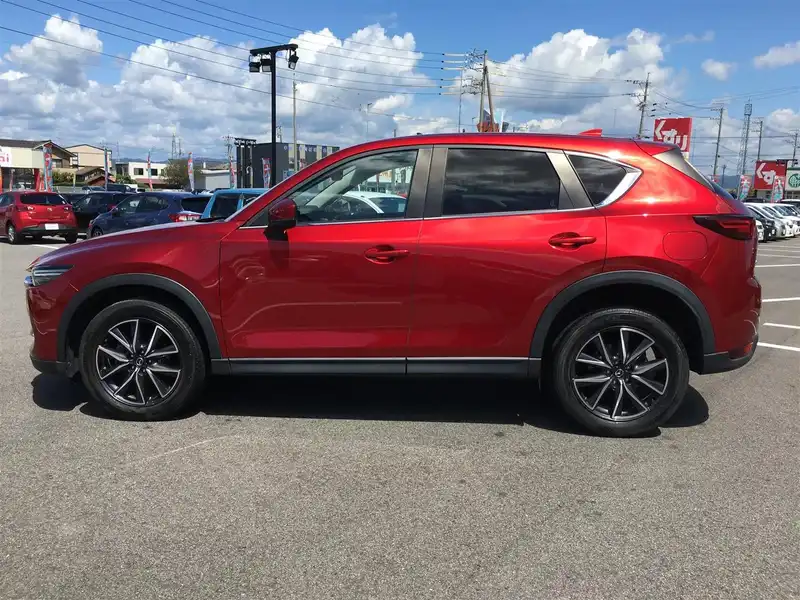 カタログ画像：ＣＸ－５（CX-5） ＸＤ プロアクティブ 2020年12月 3DA-KF2P 2200cc ソウルレッドクリスタルメタリック 燃費16.6km / l 外装