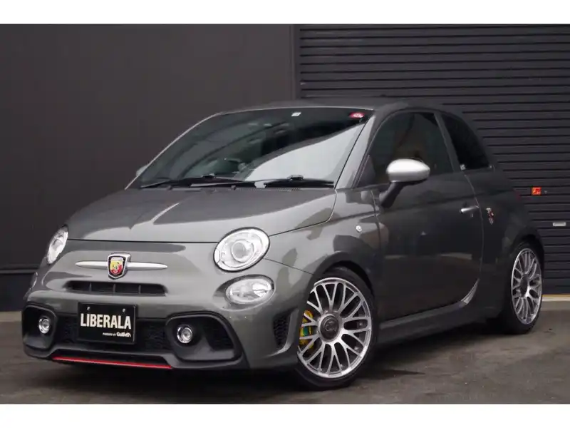 カタログ画像：アバルト５９５（ABARTH 595） ツーリズモ ＭＴリミテッド 2018年4月 ABA-31214T 1400cc グリージョトロフェオ 燃費13.0km / l メイン